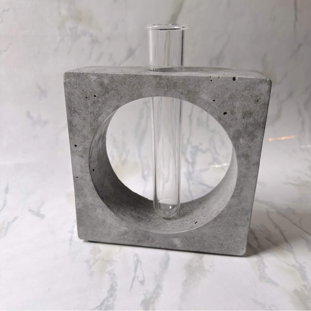 UNIQUE Handmade Concrete Plant Propagation Station